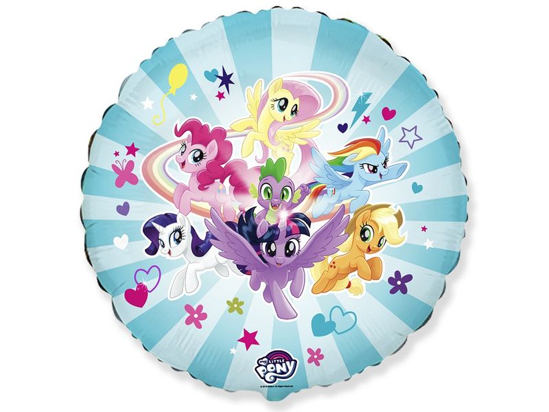 Balon foliowy „My Little Pony, Kucyki Pony - Drużyna”, 45 cm (18 cali)