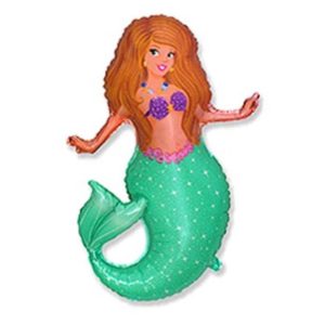 Balon foliowy "Pretty Mermaid", 24 cale