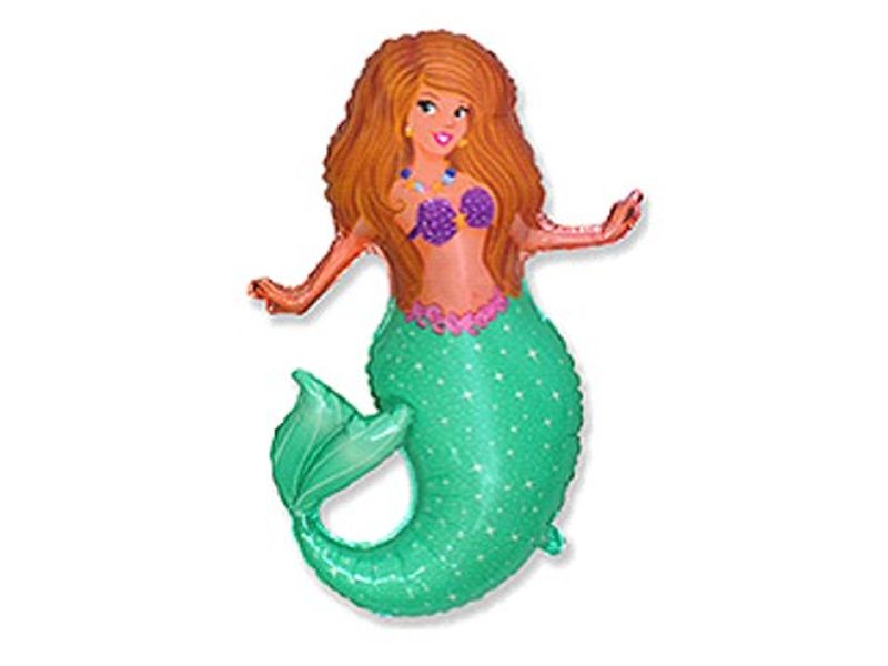 Balon foliowy "Pretty Mermaid", 24 cale