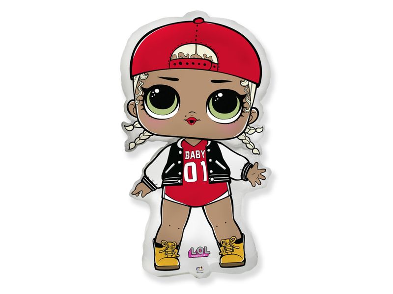 Balon foliowy "LOL: MC Swag", 24 cale