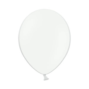 Balon lateksowy, Pastel White, 30 cm (14 cali), 1 szt. [14P-002]