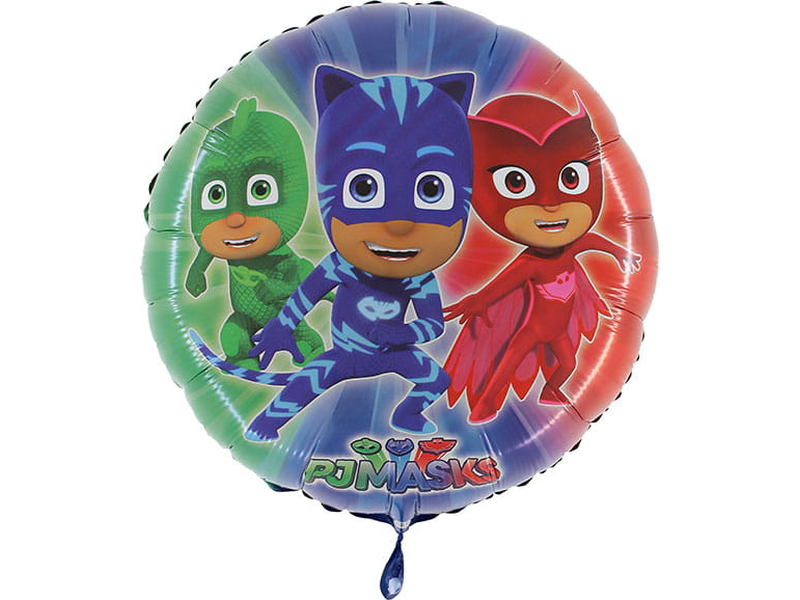 Balon foliowy „PJ Masks - Pidżamersi, koło”, 24 cale
