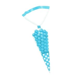 Torebki (woreczki) na cukierki, niebieskie, 10 szt.