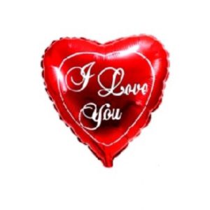 Balon foliowy „I Love You”, 45 cm (18 cali)