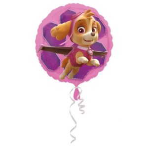 Balon foliowy „Paw Patrol Pink Skye Everest, Psi Patrol”, 45 cm (18 cali)