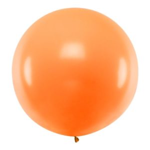 Balon okrągły, 36 cali, Pastel Orange