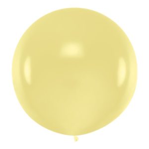 Balon okrągły, 36 cali, Pastel Cream