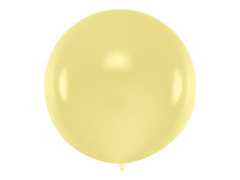 Balon okrągły, 36 cali, Pastel Cream