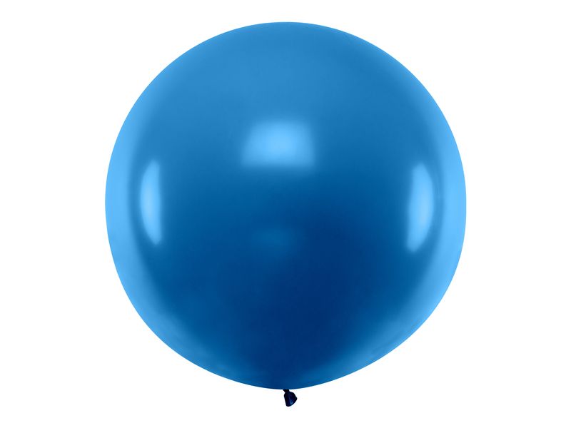 Balon okrągły, 36 cali, Pastel Navy Blue