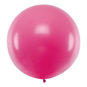 Balon okrągły, 36 cali, Pastel Fuchsia