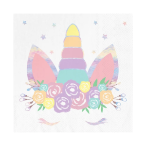 Serwetki, Jednorożec, 33 cm x 33 cm, 10 szt.