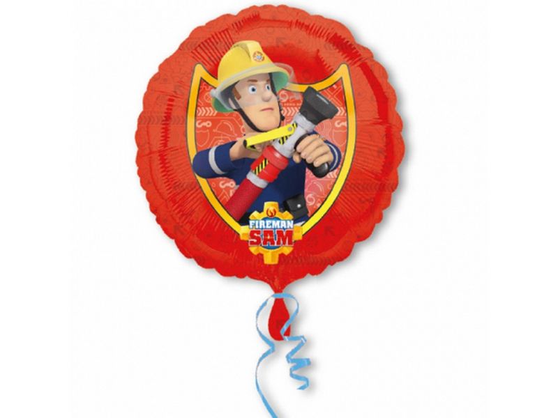 Balon foliowy „Fireman Sam, Strażak Sam”, 45 cm (18 cali)