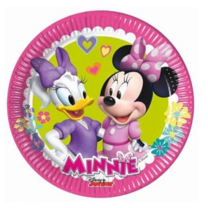 Talerzyki, Minnie Happy Helpers (Disney), 20 cm, 8 szt.