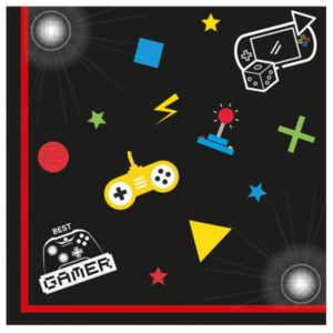 Serwetki, Gaming Party, 33 cm x 33 cm, 20 szt.