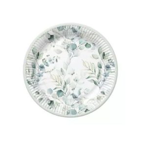 Talerzyki, Gałązki eukaliptusa, 22,7 cm, 8 szt.