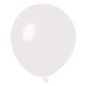 Balon lateksowy, biały, 18 cali (45 cm)