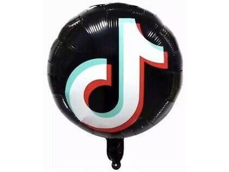 Balon foliowy "Tik Tok", 45 cm (18 cali)