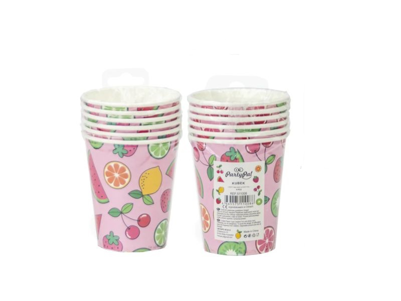 Kubeczki, Summer Party, 200 ml, 6 szt.