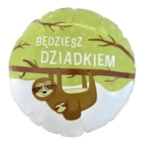 Balon foliowy „Będziesz Dziadkiem”, 45 cm (18 cali)