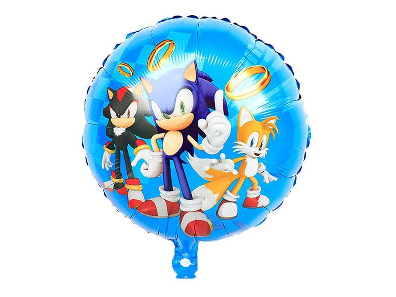 Balon foliowy „Sonic i Przyjaciele”, 45 cm (18 cali)