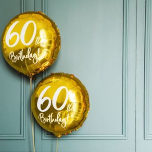 Dekoracje na 60 urodziny