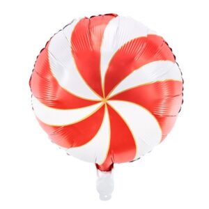 Balon foliowy "Cukierek", czerwony, 35 cm