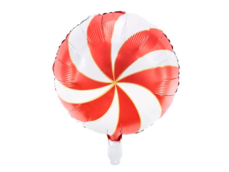 Balon foliowy "Cukierek", czerwony, 35 cm