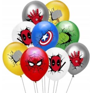 Zestaw balonów "Avengers", 12 cali, 6 szt.