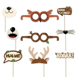 Rekwizyty do zdjęć, Leśni przyjaciele, 9 szt.