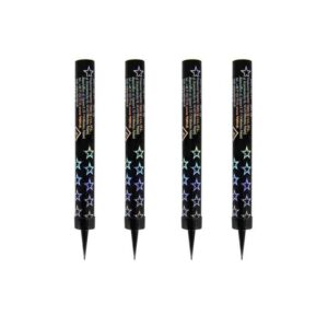 Fontanna Tortowa, czarna w gwiazdy, 4 szt, 12 cm