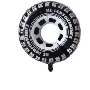 Balon foliowy "Koło wyścigówki", 67 cm x 75 cm