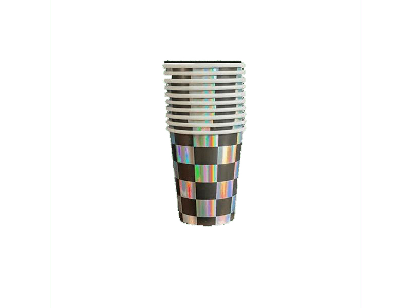 Kubeczki, Holograficzne, 220 ml, 6 szt.