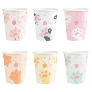 Kubeczki, Kotki, 220 ml, 6 szt.