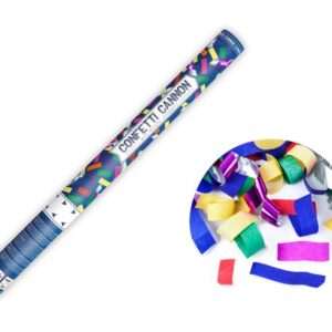 Konfetti pneumatyczne, "serpentyny" kolorowe, 60 cm (PD)