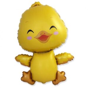 Balon foliowy "Kaczuszka, żółta", 24 cale