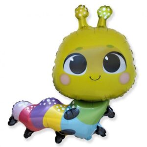 Balon foliowy "Kolorowa gąsienica", 24 cale