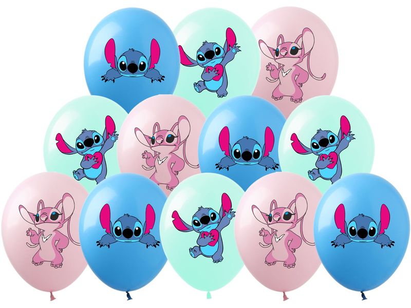 Zestaw balonów "Lilo i Stich (5769)", 12 cali, 12 szt.