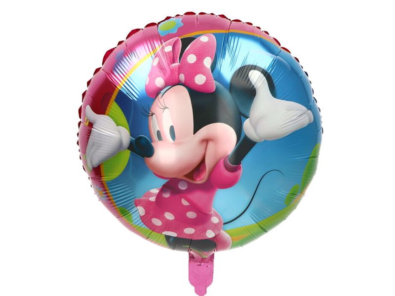 Balon foliowy „Myszka Minnie z rękami”, 45 cm (18 cali)