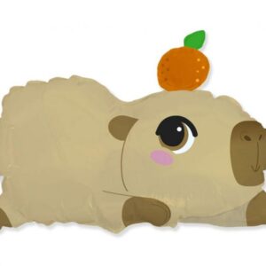 Balon foliowy „Capibara", 58 cm x 66 cm