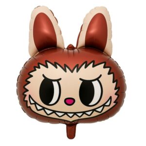 Balon foliowy "Labubu", brązowy, 88 cm x 48cm