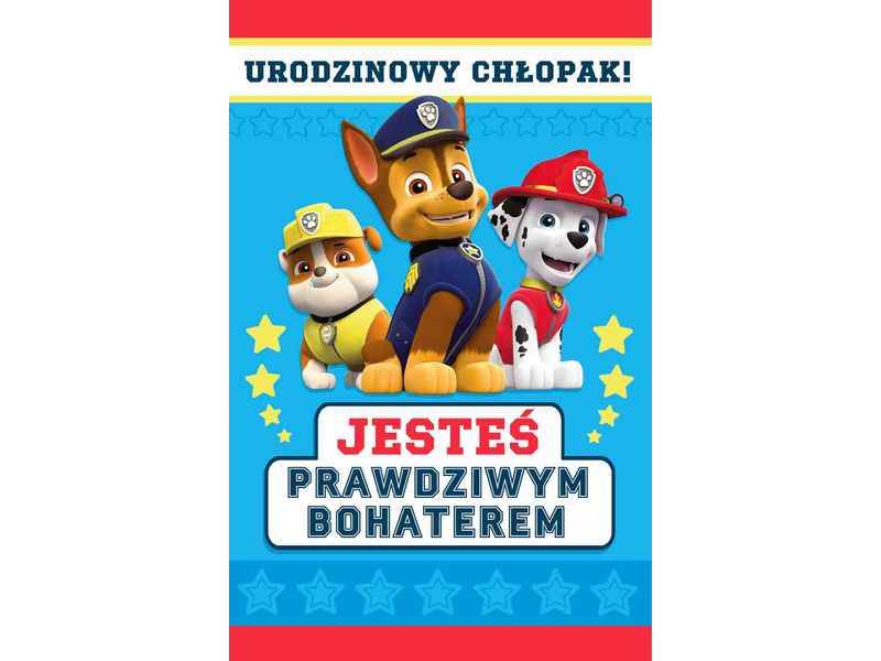Karnet / Kartka "Urodziny (Psi Patrol, chłopiec)", DHS-039