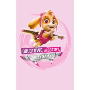 Karnet / Kartka "Urodziny (Psi Patrol, dziewczynka)", DHS-041