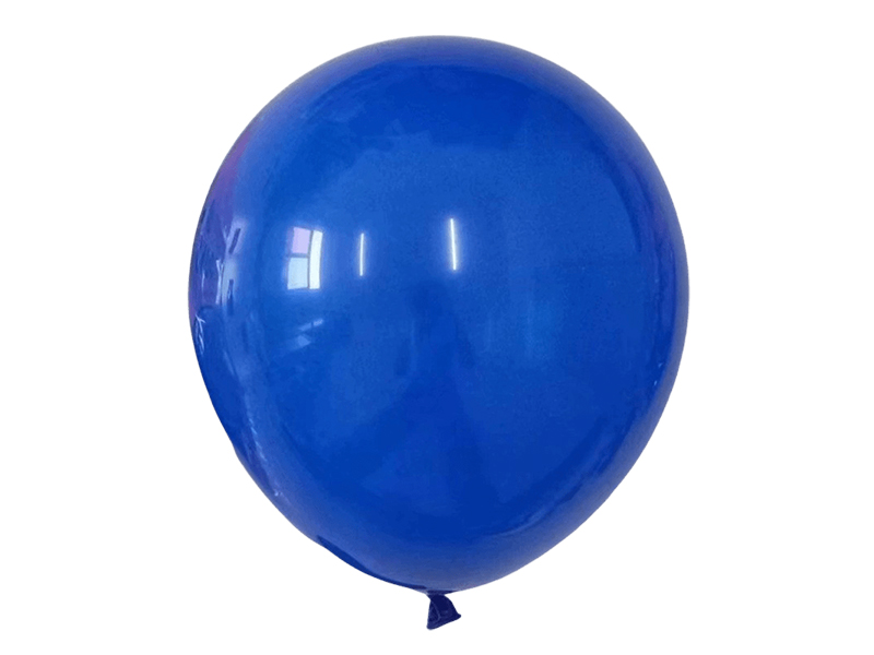 Balon lateksowy, pastelowy, granatowy, 18 cali (45 cm), 2 szt.