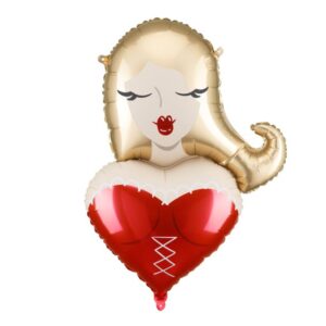 Balon foliowy „Imprezowe: Kobieta”, 57 cm x 74 cm