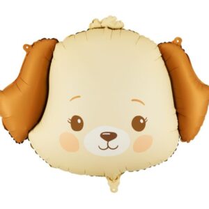 Balon foliowy „Piesek (głowa)", 63 cm x 48 cm