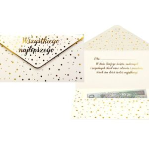Koperta podarunkowa "Wszystkiego najlepszego", KOP-035