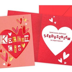 Karnet / Kartka "Walentynki", PR-541