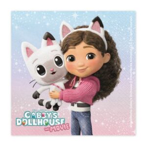 Serwetki, Koci Domek Gabi (Gabby’s Dollhouse), 33 cm x 33 cm, 20 szt.