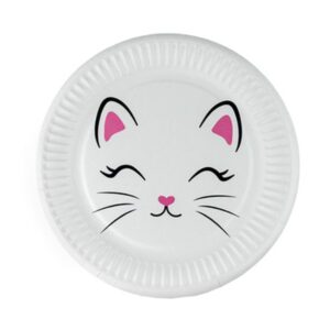 Talerzyki, Kotki, 18 cm, 6 szt.